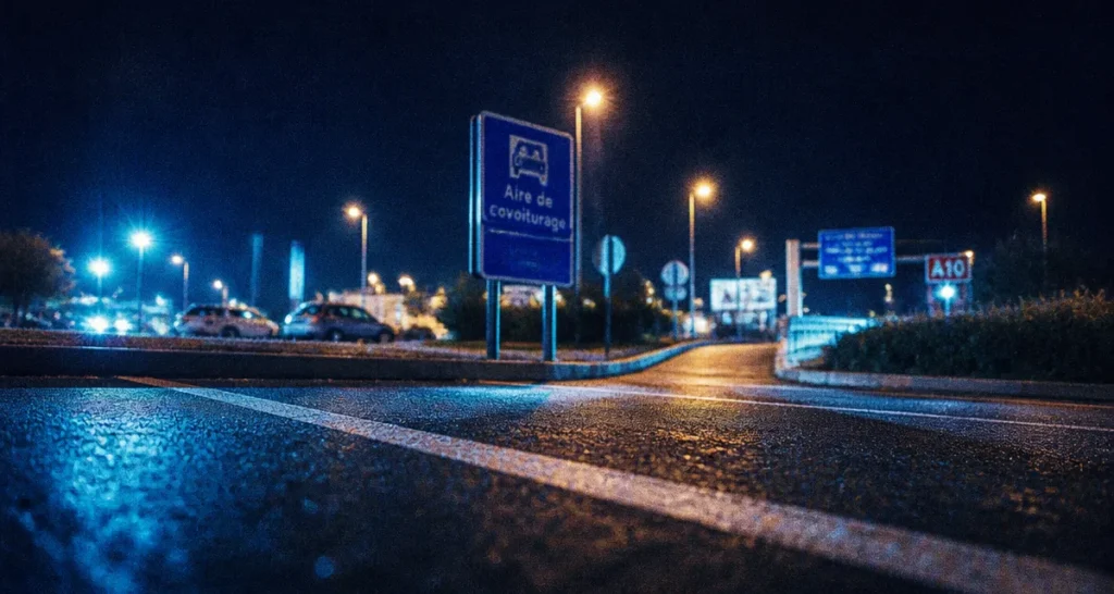 Parking de covoiturage Vinci Autoroutes à La Chapelle-Saint-Mesmin, 100 places gratuites à la sortie 14 A10