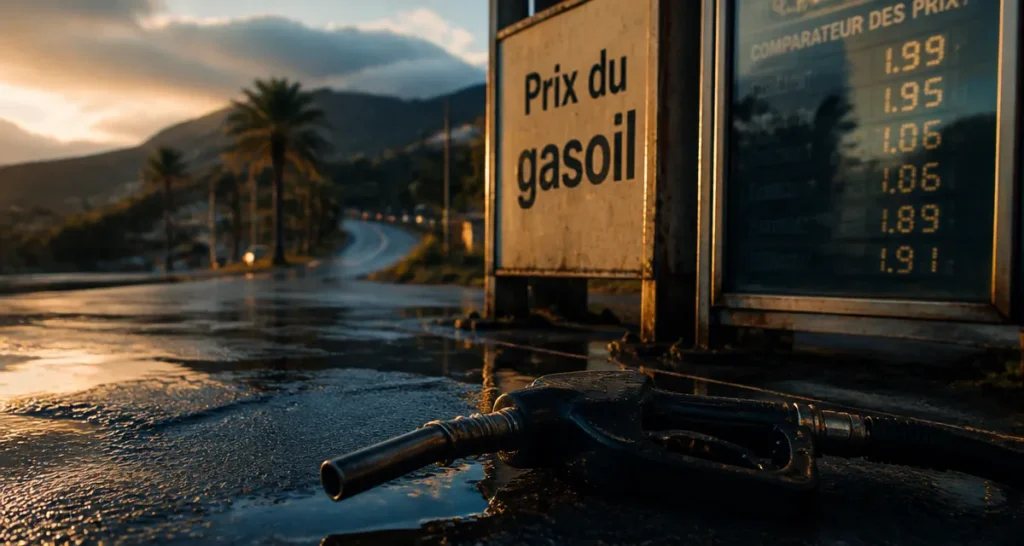 Prix gasoil en corse : station-service à Ajaccio, gasoil noir