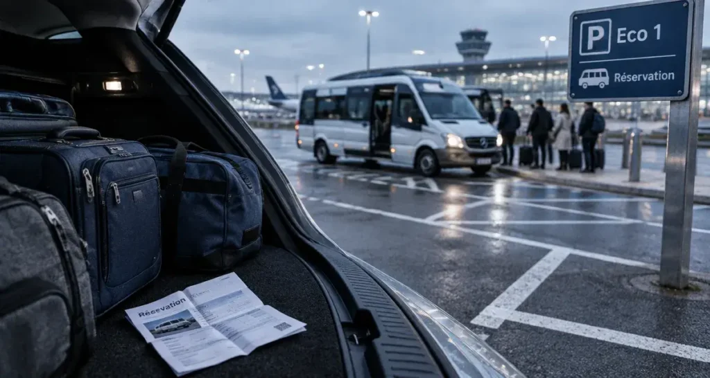 aeroport de paris orly parking eco : navette P Eco d’Orly sur réservation