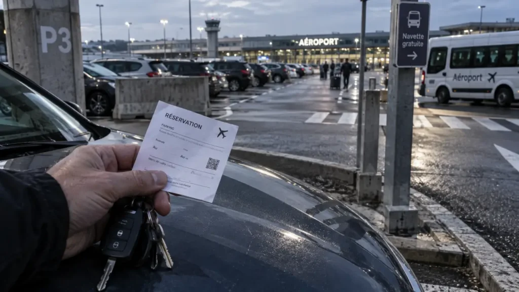 Aéroport Orly parking P5 : navette gratuite vers Orly 4 en 4 à 9 minutes